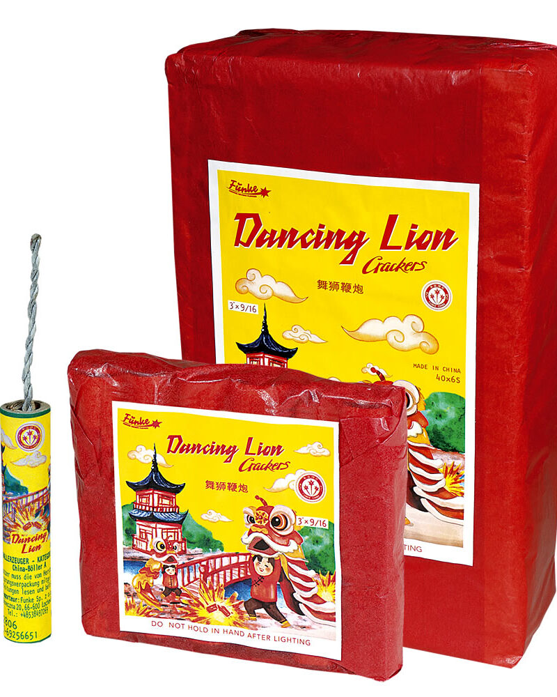 China Böller A Dancing Lion