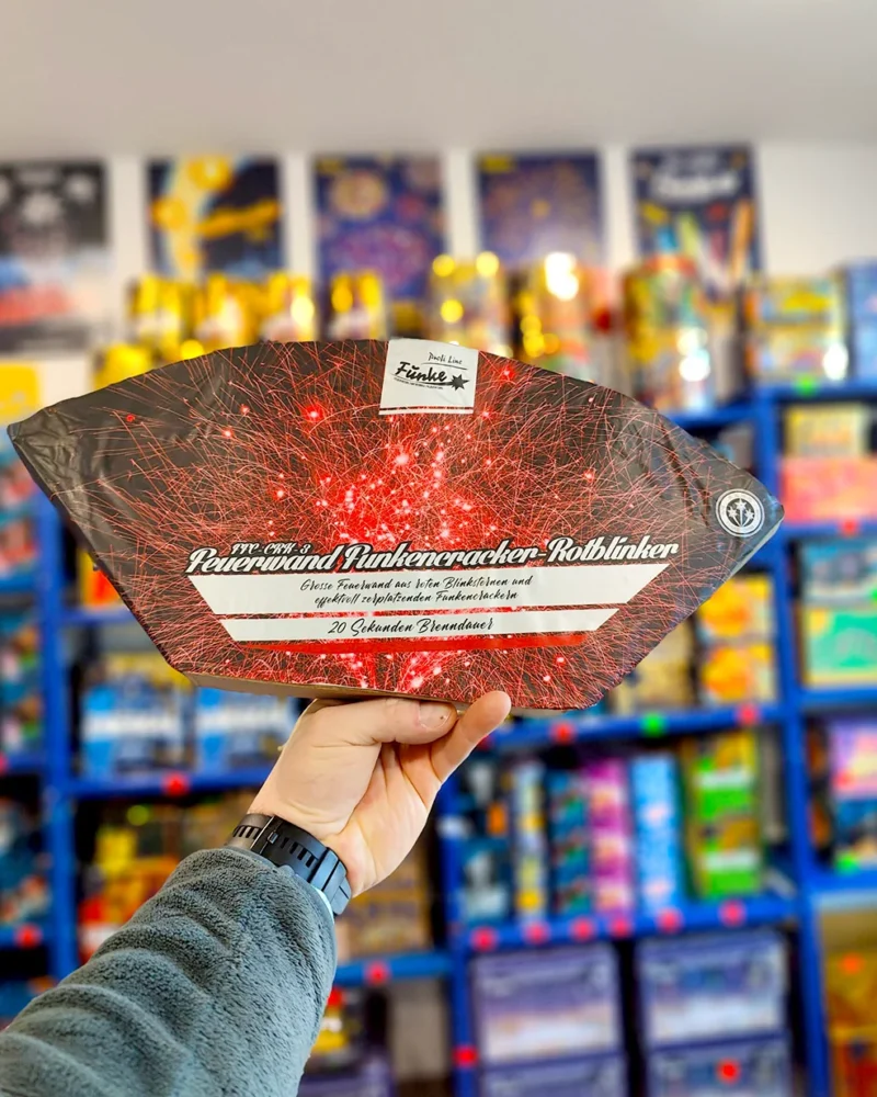 Feuerwand Funkencracker-Rotblinker