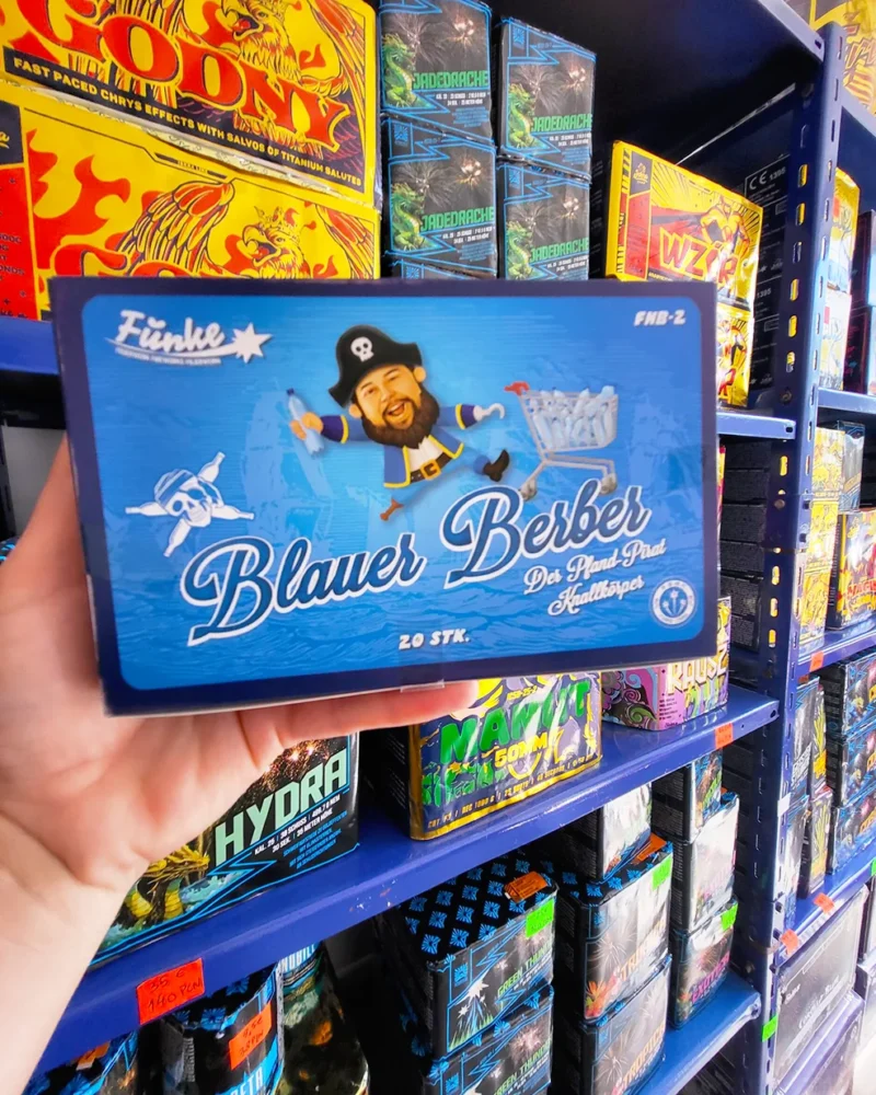Blauer Berber