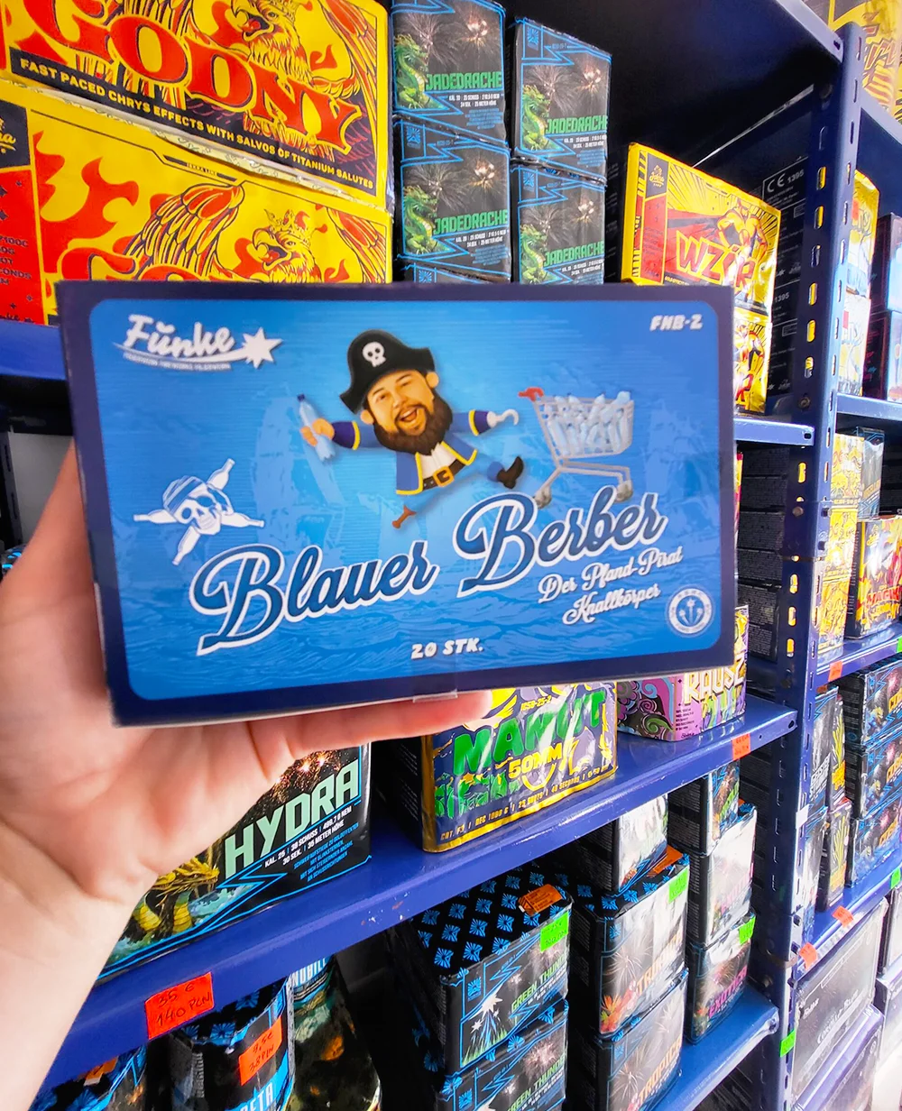 Blauer Berber
