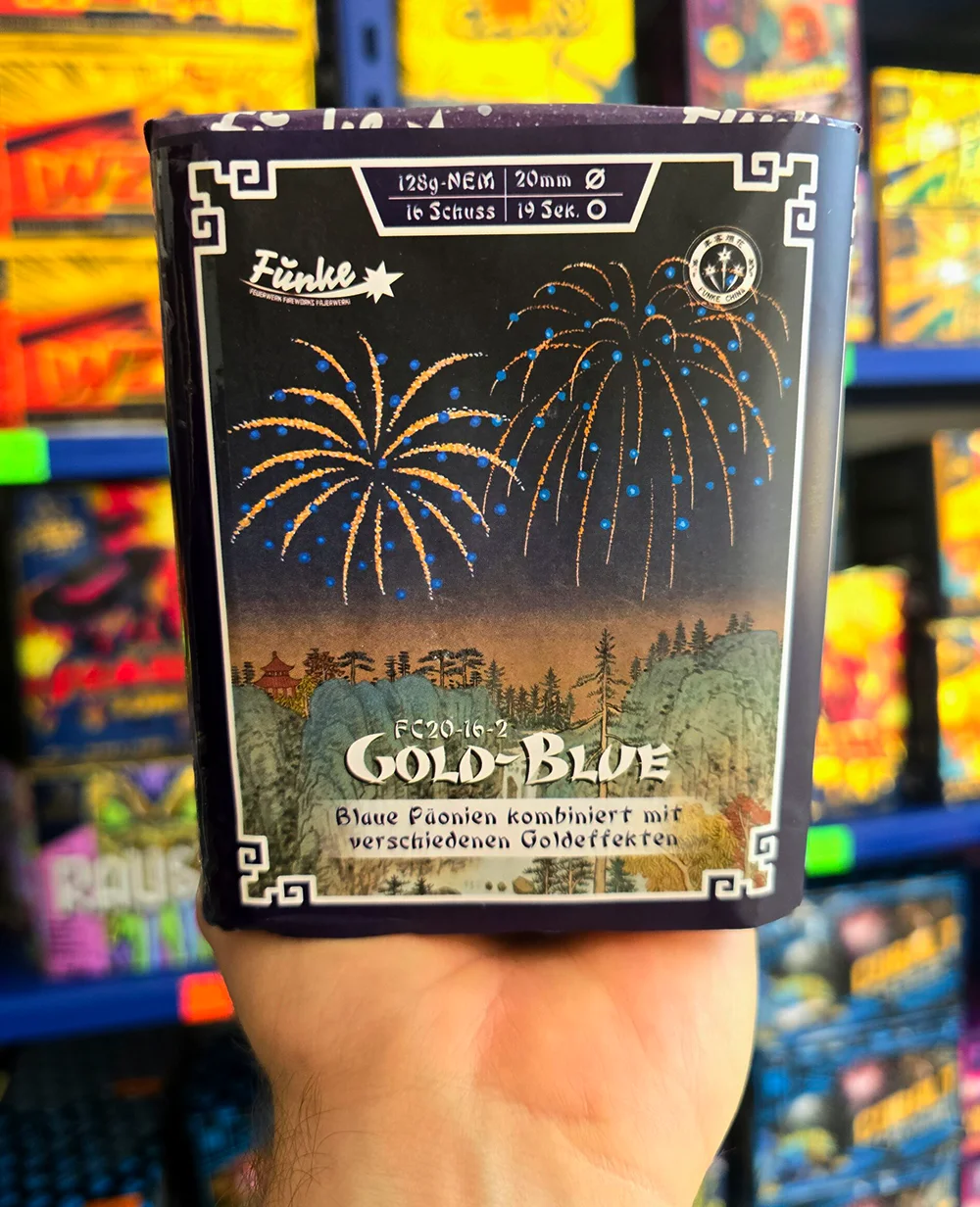 Gold-Blue