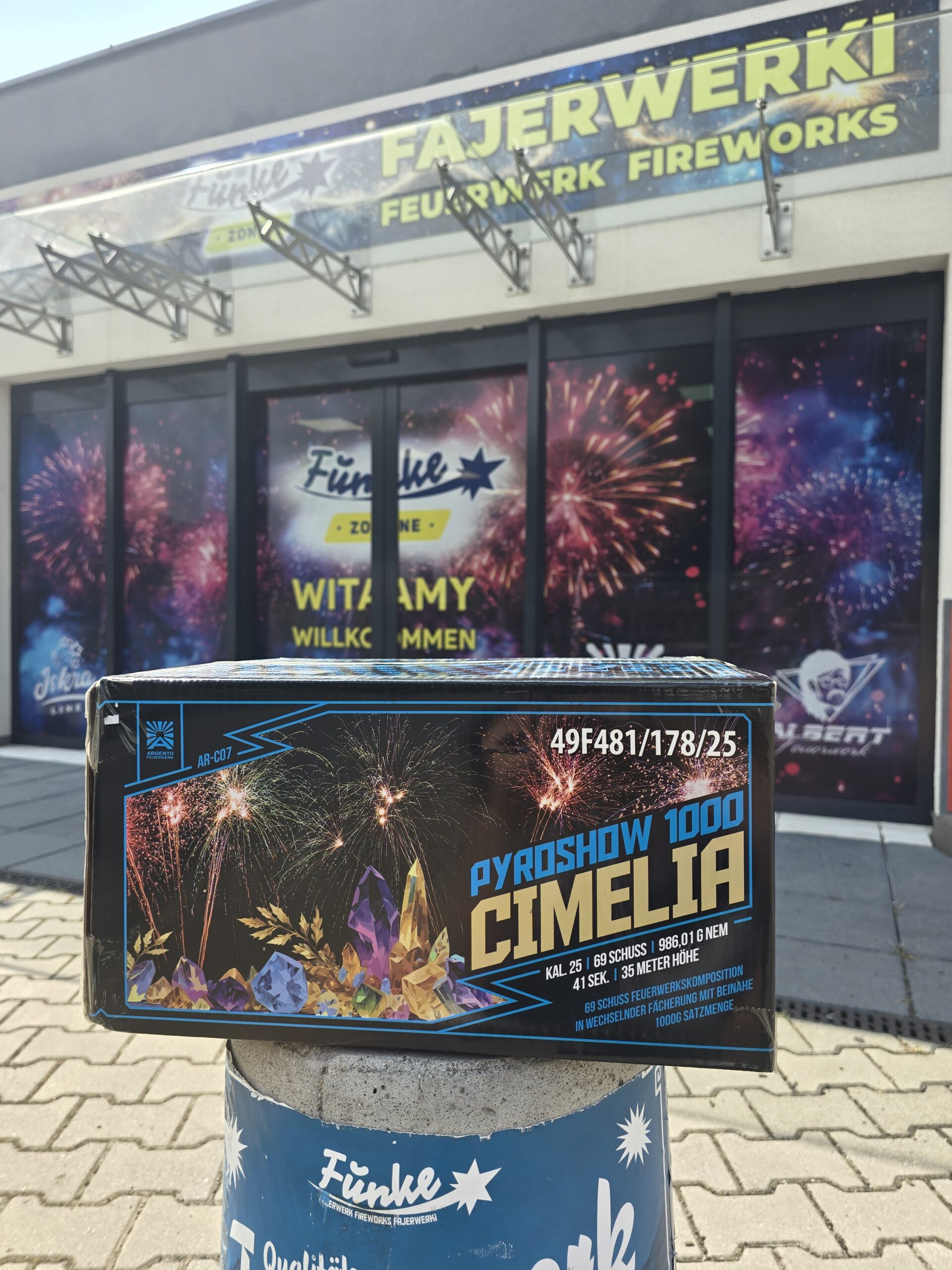 Pyroshow 1000-C Cimelia